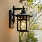 Outdoor Wall Light | Adjustable Head & IP44 | E27 Socket