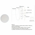 Outdoor Wall Light | Integrated LED & IP65 Weatherproof