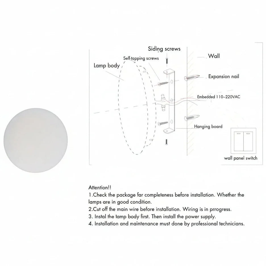 Outdoor Wall Light | Integrated LED & IP65 Weatherproof