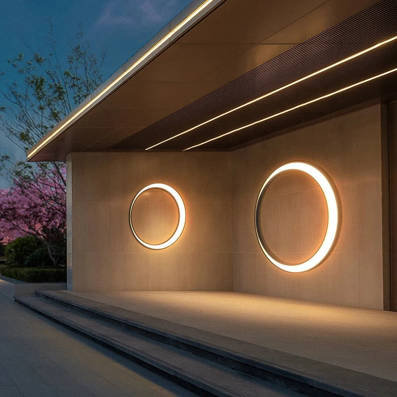 Outdoor Wall Light | IP65 Waterproof & Energy-Efficient LED | Ø 35/60/80 cm