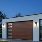 Outdoor Wall Light | Motion-Activated Matte Black LED & Weather-Resistant