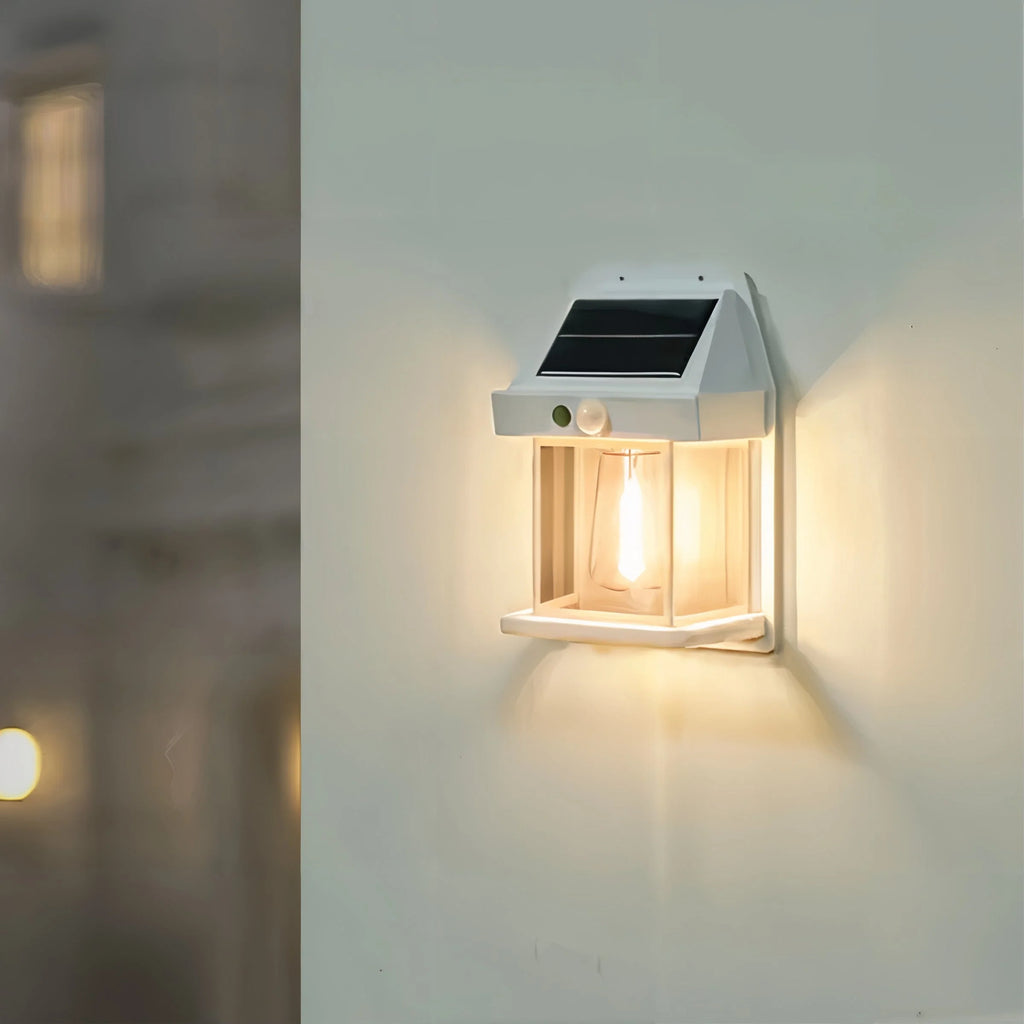 Outdoor Wall Light | Solar-Powered LED & Compact Wall-Mounted