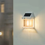 Outdoor Wall Light | Solar-Powered LED & Compact Wall-Mounted