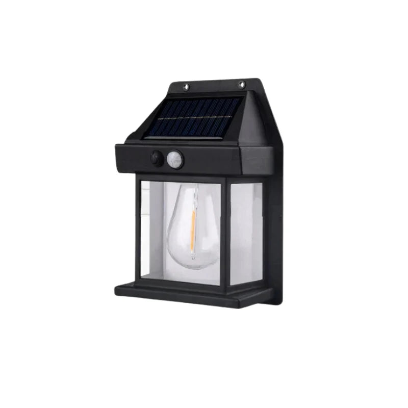 Outdoor Wall Light | Solar-Powered LED & Compact Wall-Mounted