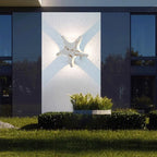 Outdoor Wall Light | Starfish Design Built-In LED & Aluminum