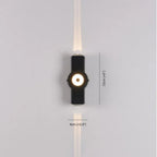 Outdoor Wall Light | Waterproof Minimalist Cross | Warm White LED Included