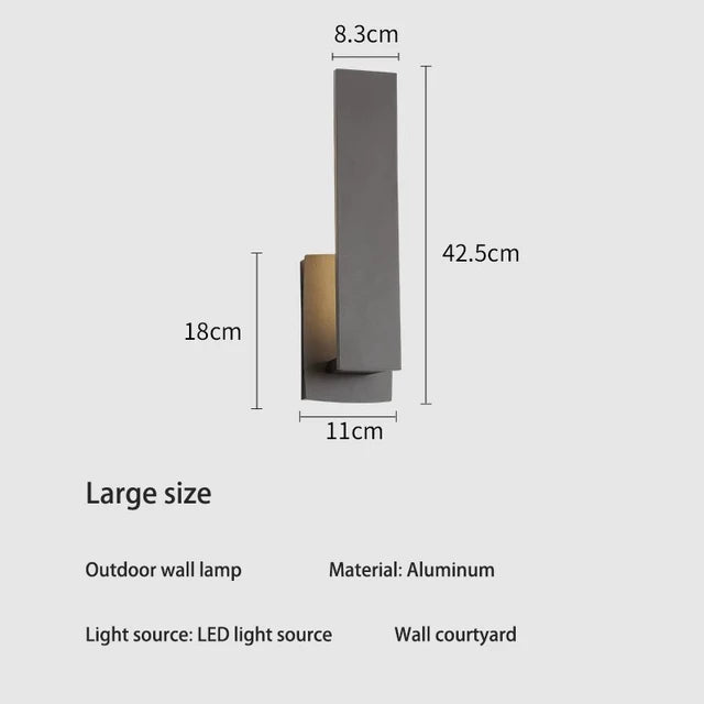 Outdoor Wall Light | Weather-Resistant LED | Timeless Design