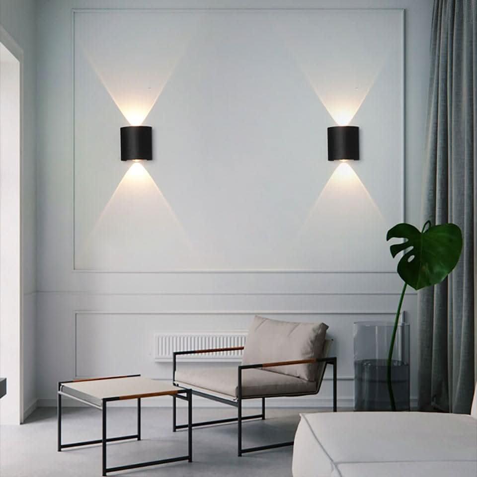 Outdoor Wall Light with Aluminum Housing