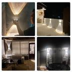 Outdoor Wall Light with Aluminum Housing