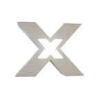 Outdoor Wall Light | X-Shaped LED & Waterproof | 4 Lights