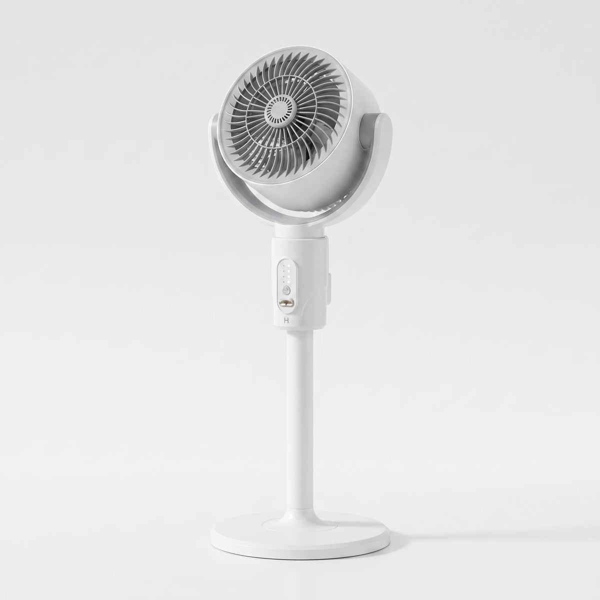 Pedestal Fan | Height-Adjustable, USB-C & Remote