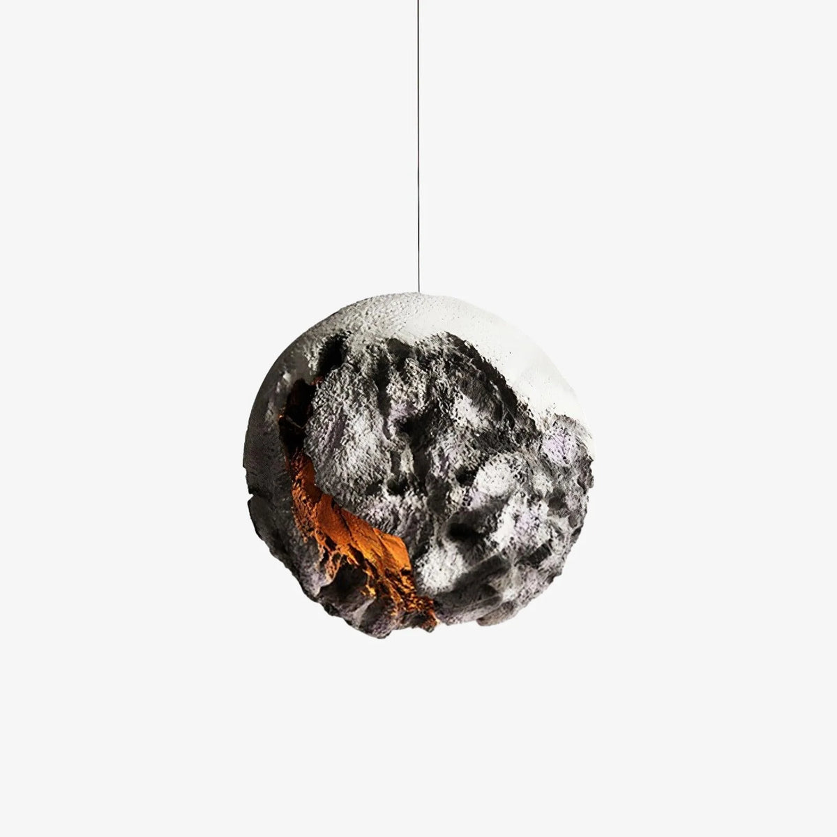 Pendant Ceiling Lamp | Irregular Planet Shape & LED Compatible | 30/40/60 cm