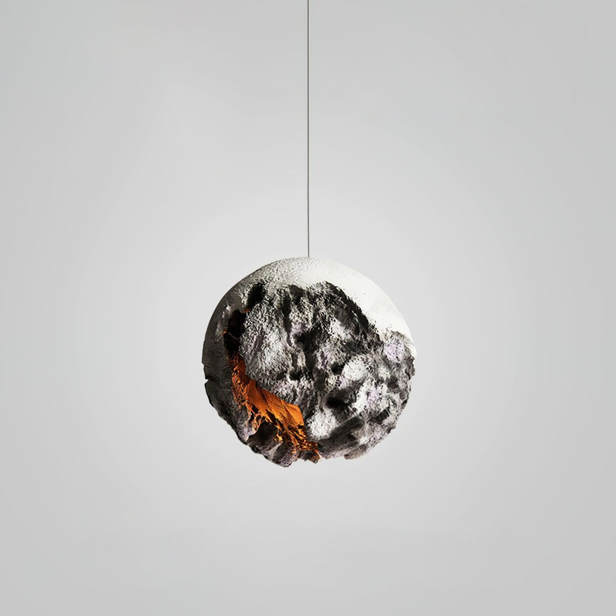 Pendant Ceiling Lamp | Irregular Planet Shape & LED Compatible | 30/40/60 cm