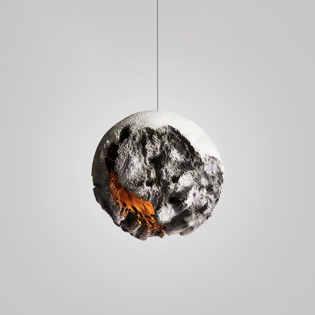 Pendant Ceiling Lamp | Irregular Planet Shape & LED Compatible | 30/40/60 cm