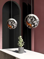 Pendant Ceiling Lamp | Irregular Planet Shape & LED Compatible | 30/40/60 cm