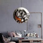 Pendant Ceiling Lamp | Irregular Planet Shape & LED Compatible | 30/40/60 cm