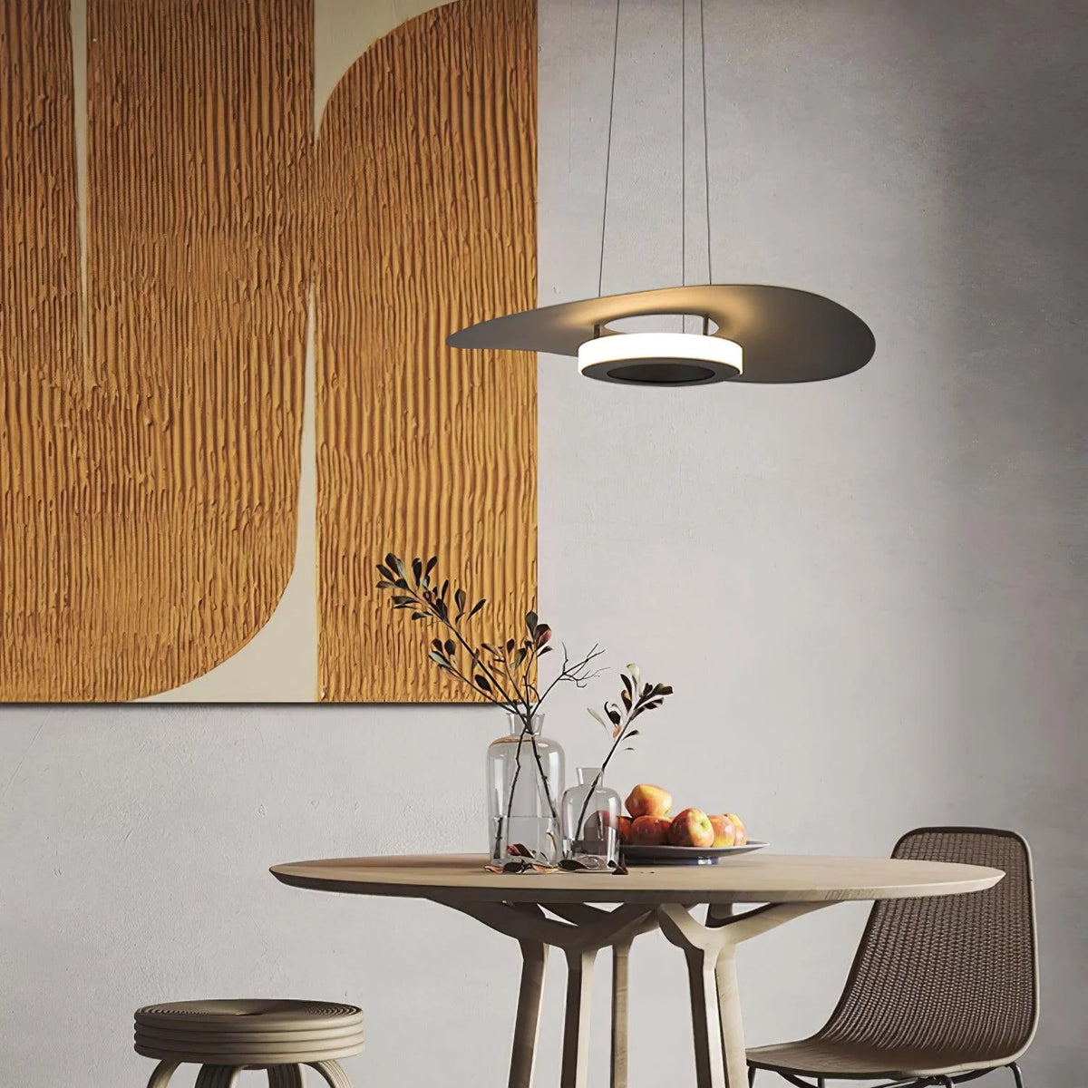 Pendant Ceiling Light | Integrated LED & Adjustable Height | Diameter 40/60/80 cm