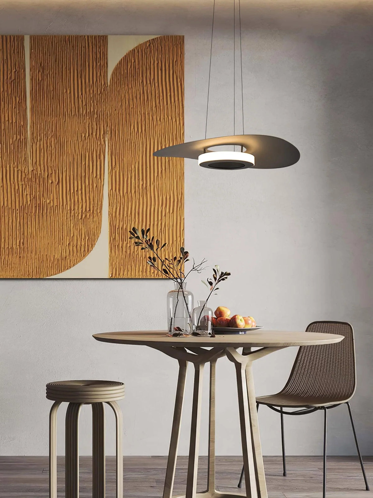 Pendant Ceiling Light | Integrated LED & Adjustable Height | Diameter 40/60/80 cm