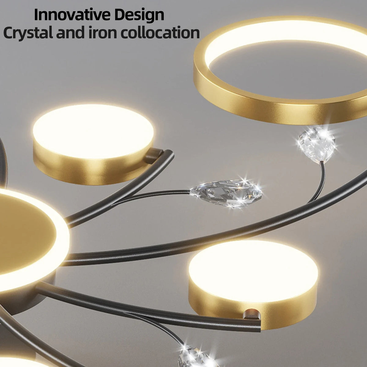 Pendant Chandelier | Soft-Dimming LED | 8 Or 10 Lights