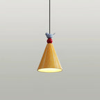 Pendant Lamp | Bird-Shaped Ceramic Shade & Metal Canopy | E12/E14 Socket