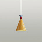 Pendant Lamp | Bird-Shaped Ceramic Shade & Metal Canopy | E12/E14 Socket