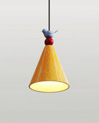 Pendant Lamp | Ceramic Shade & Dimmer-Compatible | Dia 17 cm x H 30 cm
