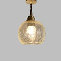 Pendant Lamp | Crystal Glass Globe & E27 Socket