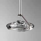 Pendant Lamp | Crystal Glass & Integrated LED | Ø25 cm Adjustable Height