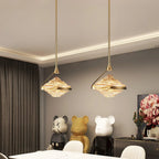 Pendant Lamp | Crystal Glass & Integrated LED | Ø25 cm Adjustable Height