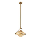 Pendant Lamp | Crystal Glass & Integrated LED | Ø25 cm Adjustable Height