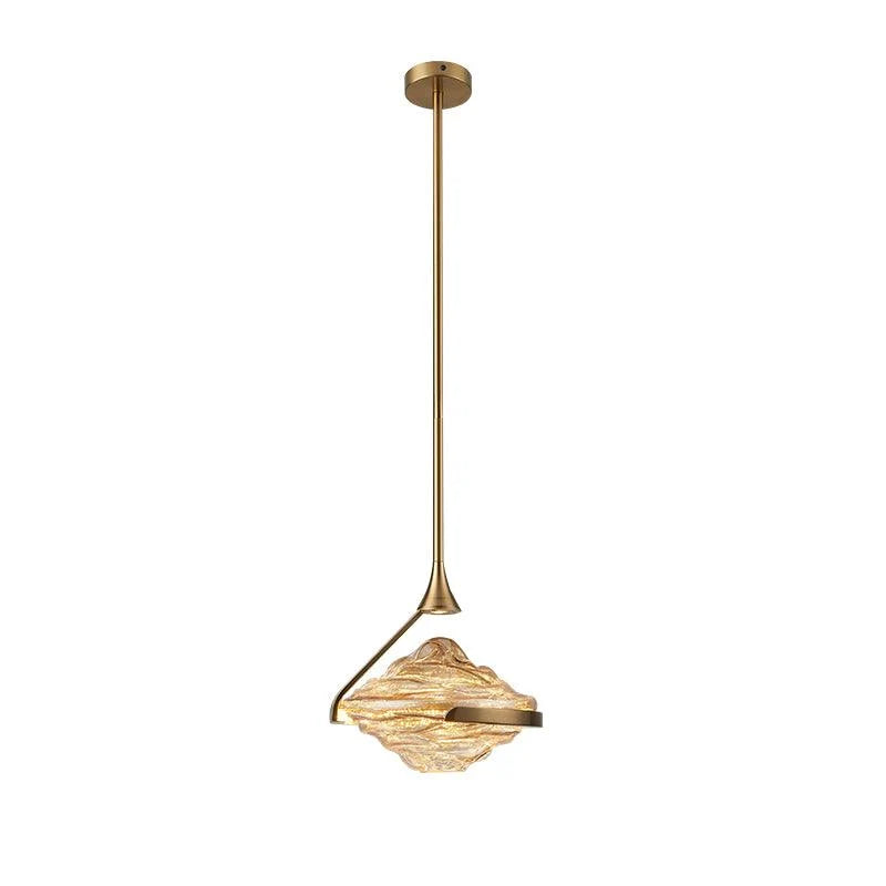 Pendant Lamp | Crystal Glass & Integrated LED | Ø25 cm Adjustable Height