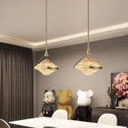 Pendant Lamp | Crystal Glass & Integrated LED | Ø25 cm Adjustable Height