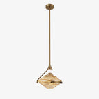 Pendant Lamp | Crystal Glass & Integrated LED | Ø25 cm Adjustable Height