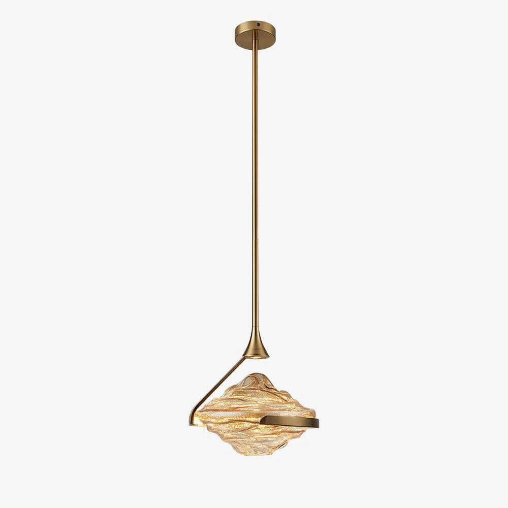 Pendant Lamp | Crystal Glass & Integrated LED | Ø25 cm Adjustable Height
