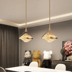 Pendant Lamp | Crystal Glass & Integrated LED | Ø25 cm Adjustable Height