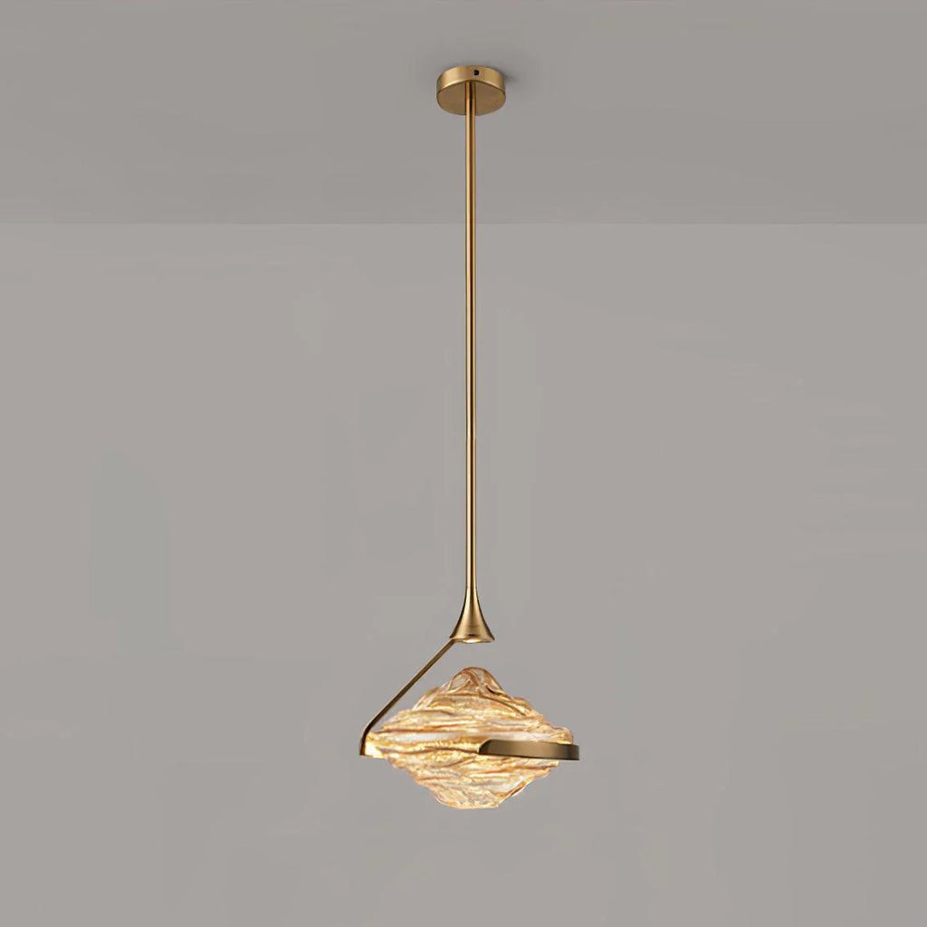 Pendant Lamp | Crystal Glass & Integrated LED | Ø25 cm Adjustable Height