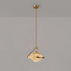 Pendant Lamp | Crystal Glass & Integrated LED | Ø25 cm Adjustable Height