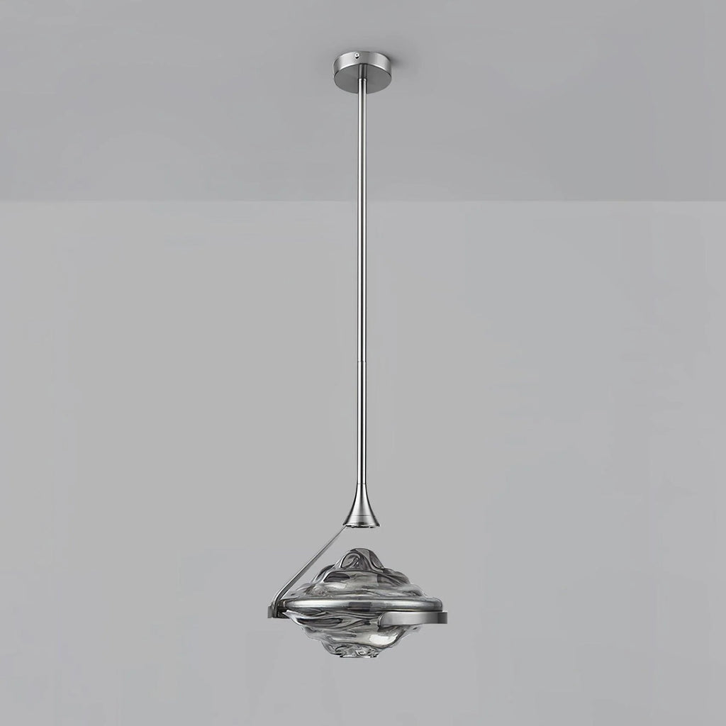 Pendant Lamp | Crystal Glass & Integrated LED | Ø25 cm Adjustable Height