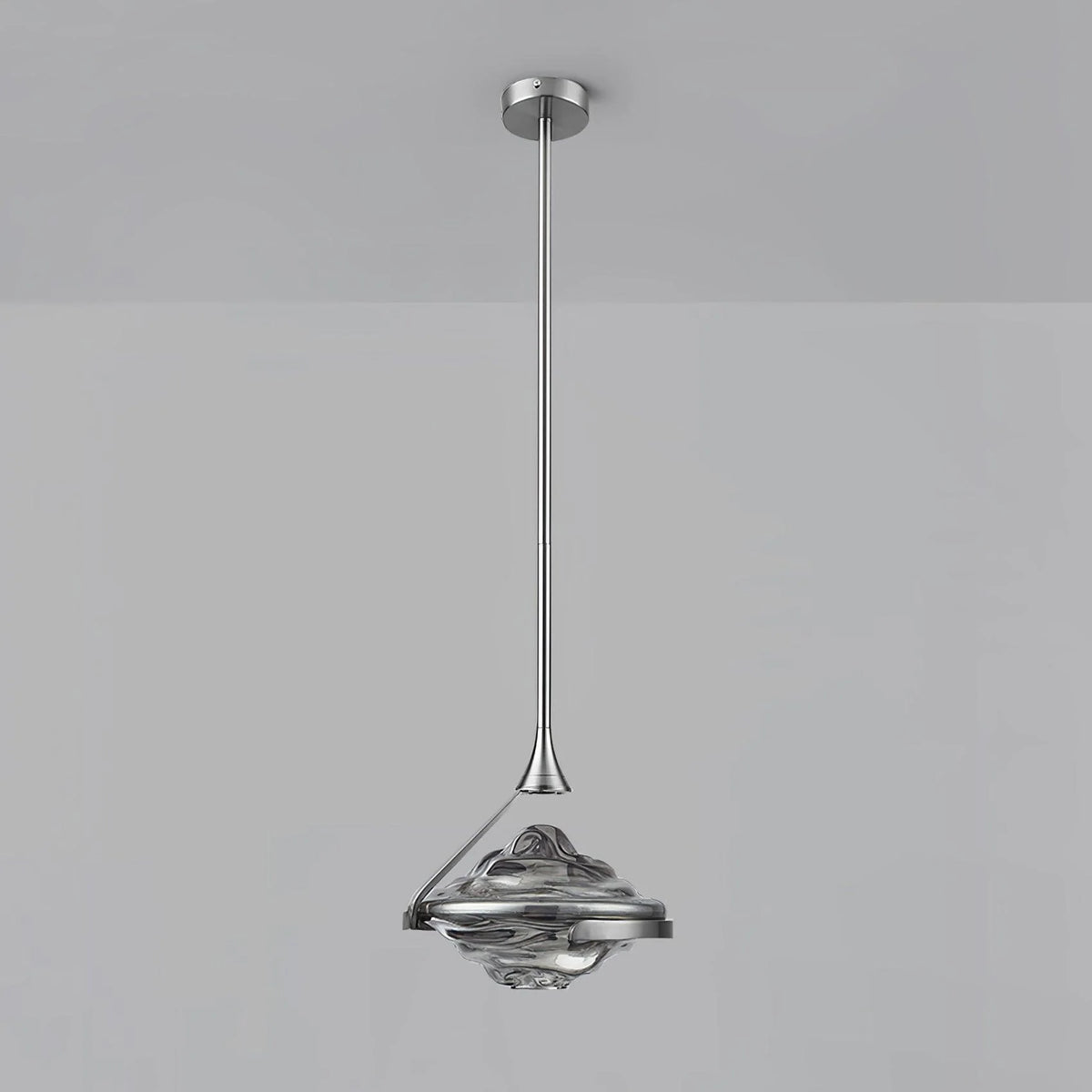 Pendant Lamp | Crystal Glass & Integrated LED | Ø25 cm Adjustable Height