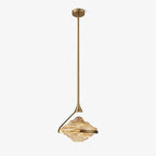 Pendant Lamp | Crystal Glass & Integrated LED | Ø25 cm Adjustable Height