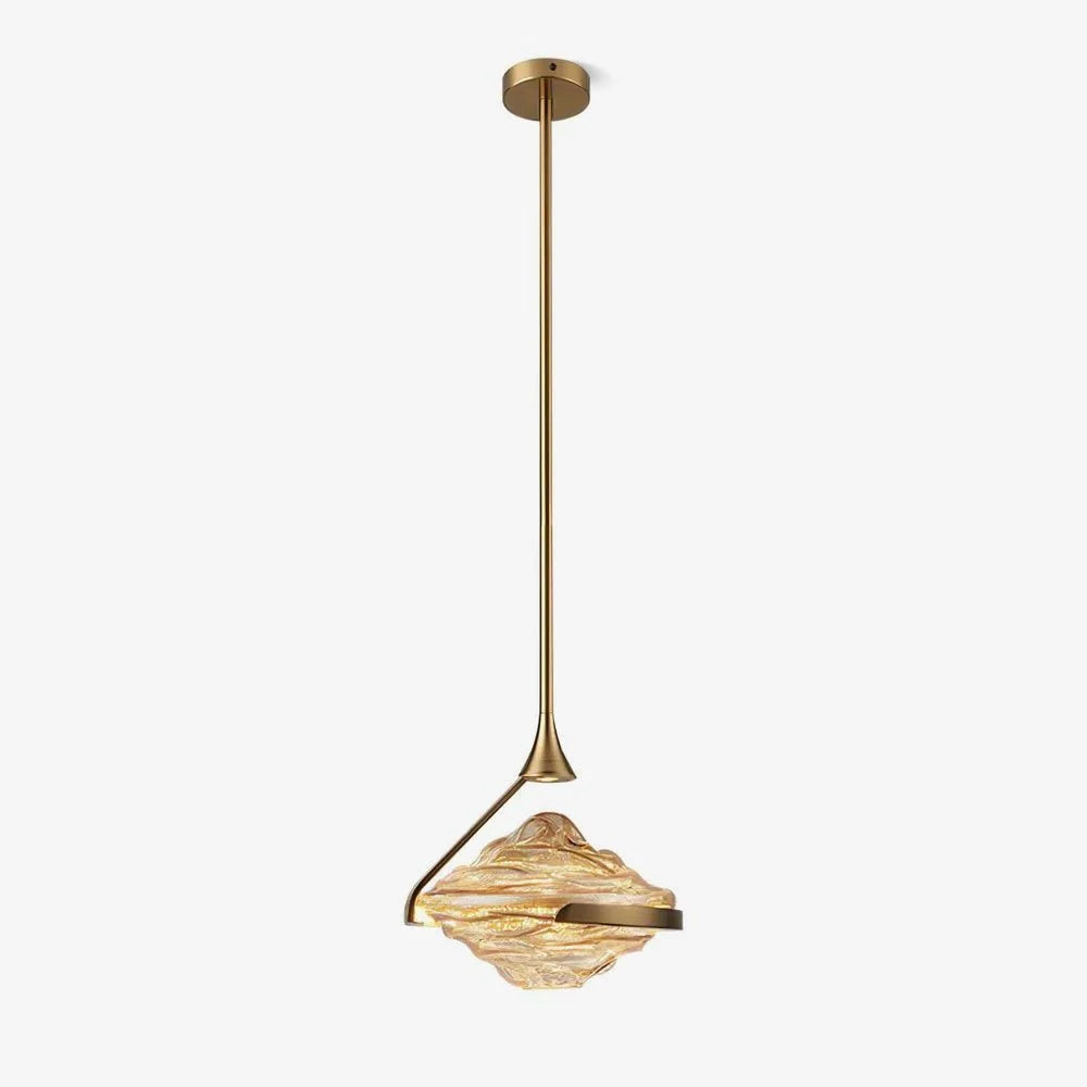 Pendant Lamp | Crystal Glass & Integrated LED | Ø25 cm Adjustable Height