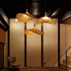 Pendant Lamp | Handwoven Bamboo Basket | Multiple Sizes