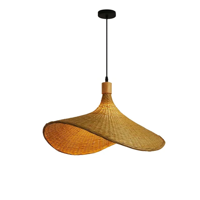 Pendant Lamp | Handwoven Bamboo Basket | Multiple Sizes