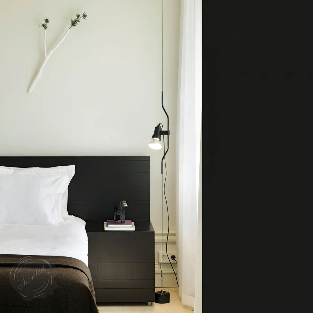 Pendant Lamp | Height-Adjustable Cable Slide & Dimmable | Nickel-Plated Tube Shade