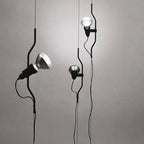 Pendant Lamp | Height-Adjustable Cable Slide & Dimmable | Nickel-Plated Tube Shade