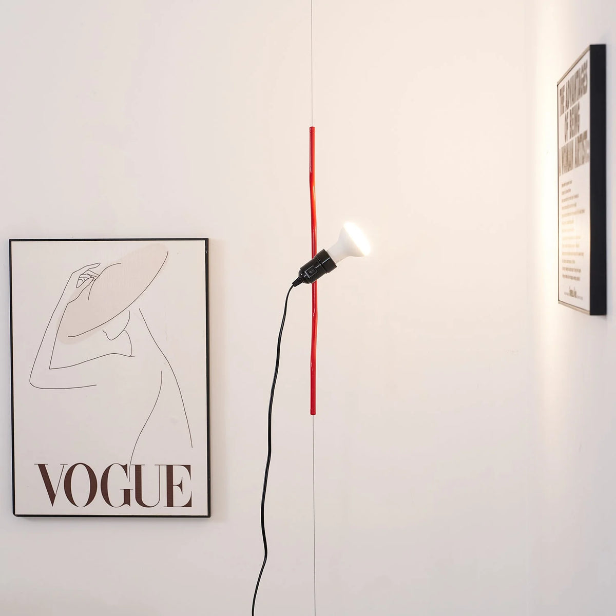 Pendant Lamp | Height-Adjustable Cable Slide & Dimmable | Nickel-Plated Tube Shade