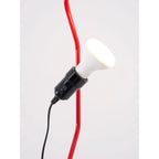 Pendant Lamp | Height-Adjustable Cable Slide & Dimmable | Nickel-Plated Tube Shade