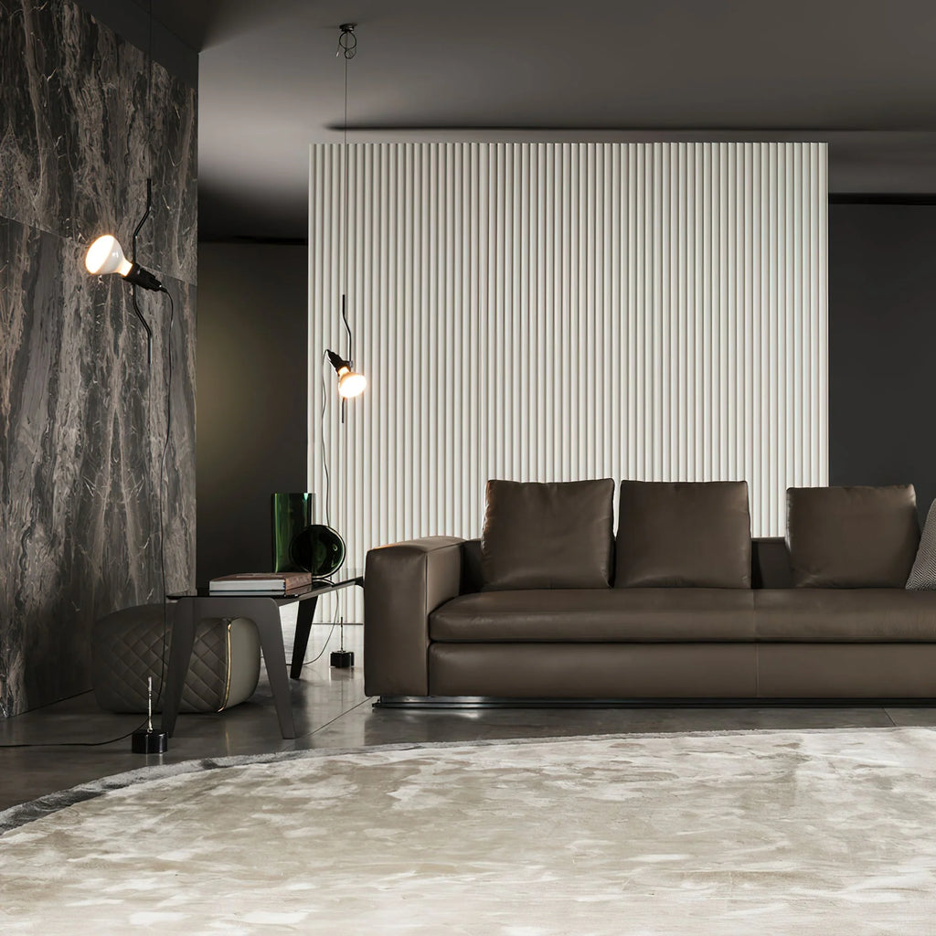 Pendant Lamp | Height-Adjustable Cable Slide & Dimmable | Nickel-Plated Tube Shade