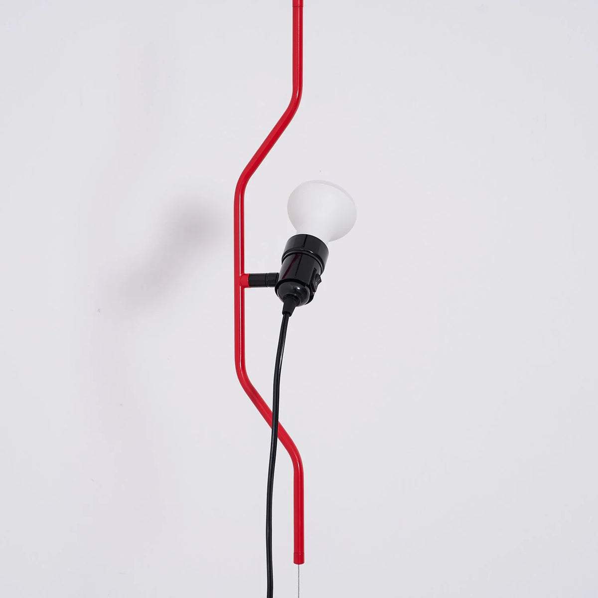 Pendant Lamp | Height-Adjustable Cable Slide & Dimmable | Nickel-Plated Tube Shade