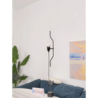 Pendant Lamp | Height-Adjustable Cable Slide & Dimmable | Nickel-Plated Tube Shade